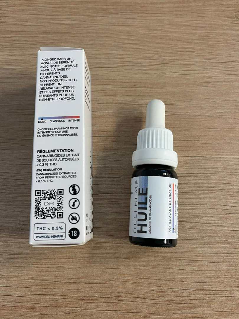 Huile hdh - fruits rouges - soft Deli Hemp : photo du produit rappelé le 04/10/2023