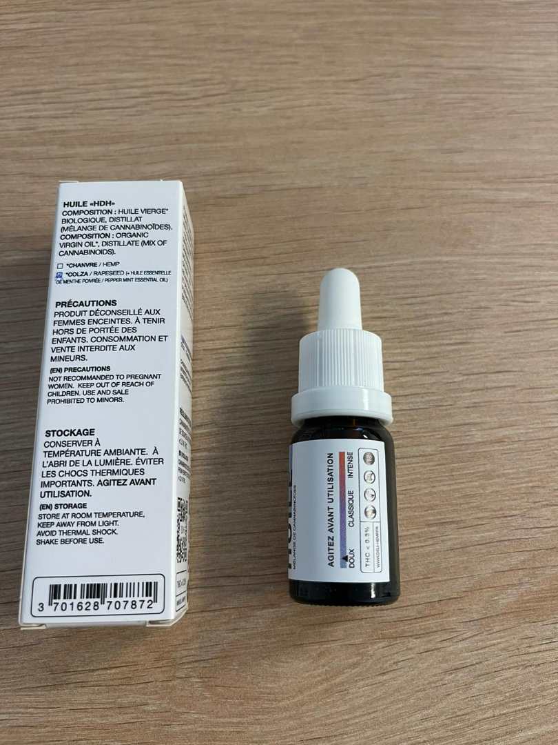 Huile hdh - menthe - soft Deli Hemp : photo 2 sur 3 du produit rappelé le 04/10/2023