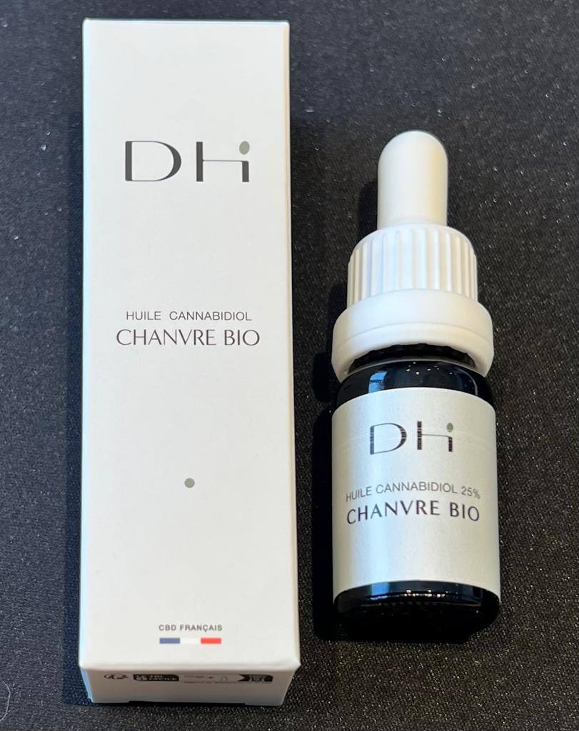 Huiles CBD chanvre/menthe Deli Hemp : photo du produit rappelé le 09/01/2024