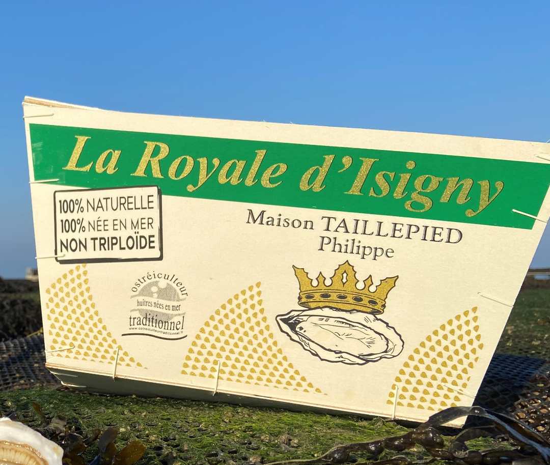 Huitres creuses La Royale d'Isigny : photo du produit rappelé le 04/01/2024