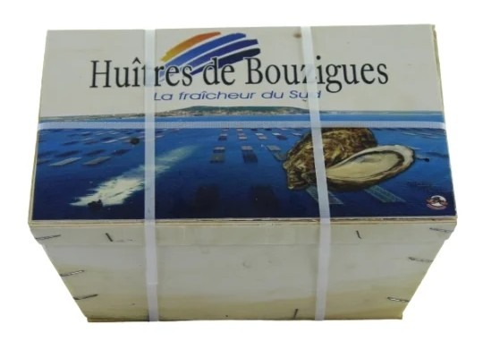 Huitres de bouzigues : photo du produit rappelé le 31/12/2025