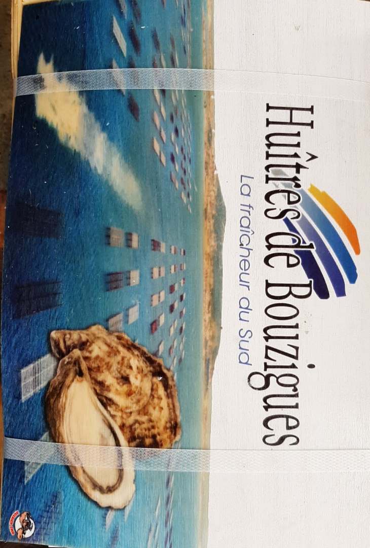 Huitres de bouzigues Nathalie et René Coquillages : photo du produit rappelé le 02/01/2023