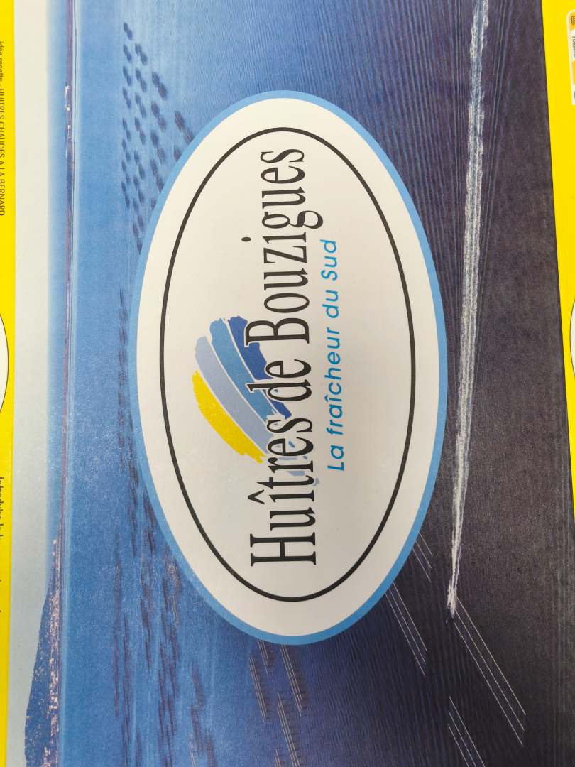 Huitres de bouzigues Sarl Scotto : photo du produit rappelé le 02/01/2026
