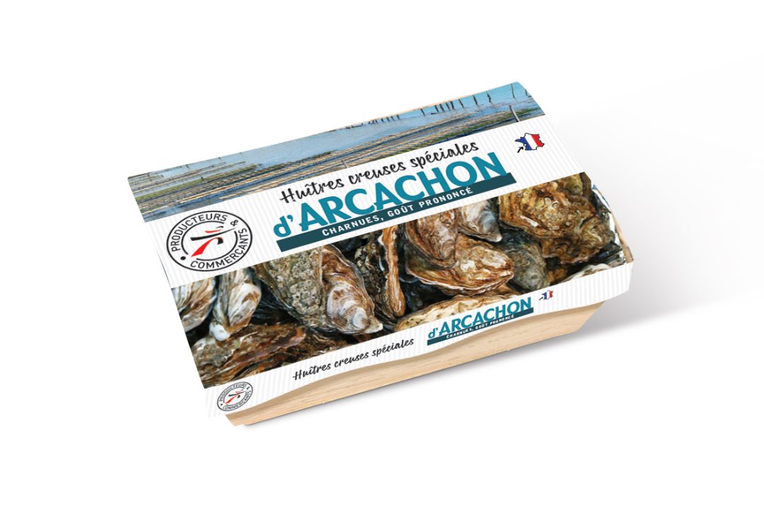 Huîtres spéciales d'arcachon Producteurs & Commerçants : photo du produit rappelé le 29/12/2023