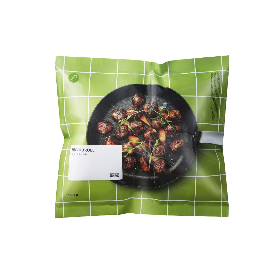 Huvudroll vegetable balls 1000g Ikea : photo du produit rappelé le 10/02/2022