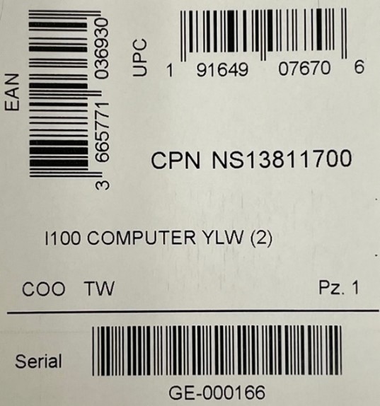 I100 ordinateur de plongée avec transducteur numérique Aqualung : photo 2 sur 5 du produit rappelé le 16/03/2022