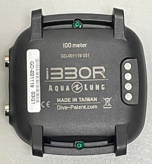 I330r ordinateur de plongée Aqualung : photo 2 sur 5 du produit rappelé le 12/04/2022