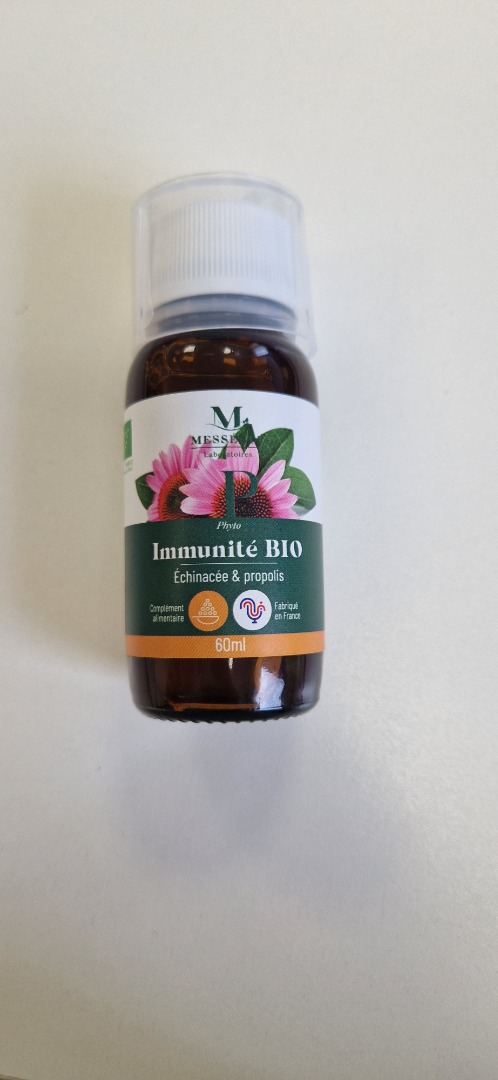 Immunite bio Laboratoires Mességué : photo du produit rappelé le 25/09/2024