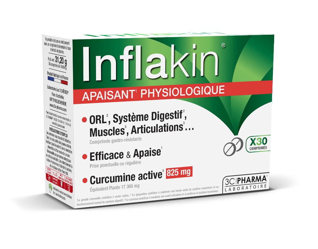 Inflakin 3C Pharma : photo du produit rappelé le 24/06/2021