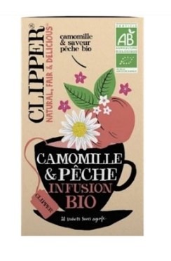 Infusion camomille Bjorg et Compagnie / Clipper : photo du produit rappelé le 21/02/2025