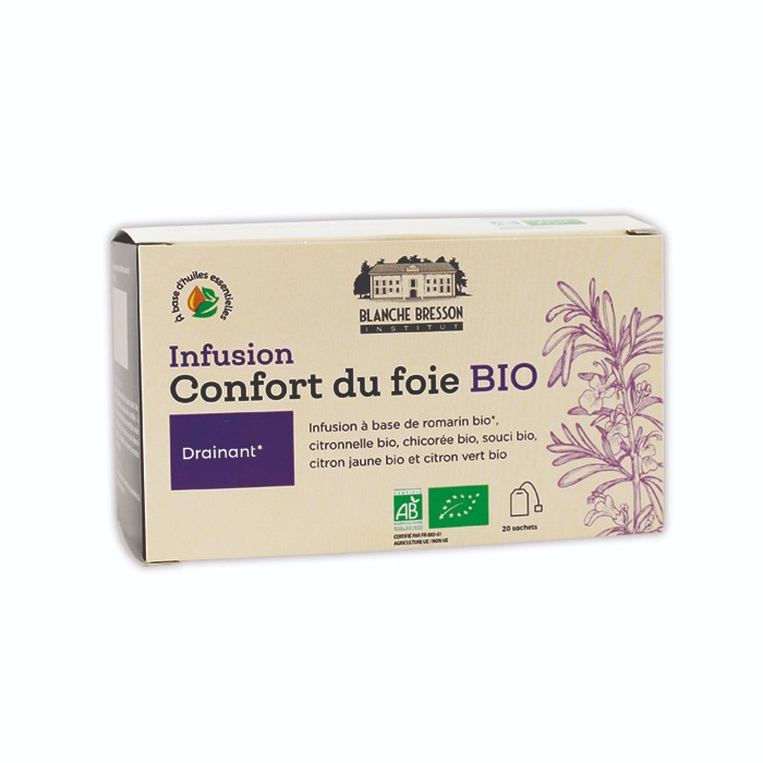Infusion confort du foie bio Blanche Bresson Institut : photo du produit rappelé le 02/07/2021