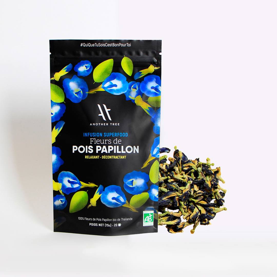 Infusion pois papillon bio - the bleu Another Tree : photo du produit rappelé le 14/03/2024
