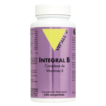 Integral b, complexe de vitamine b Vit'all : photo du produit rappelé le 21/12/2021