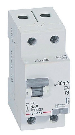 Interrupteurs différentiels rx3 2p 63a a 30 Legrand : photo du produit rappelé le 04/08/2026