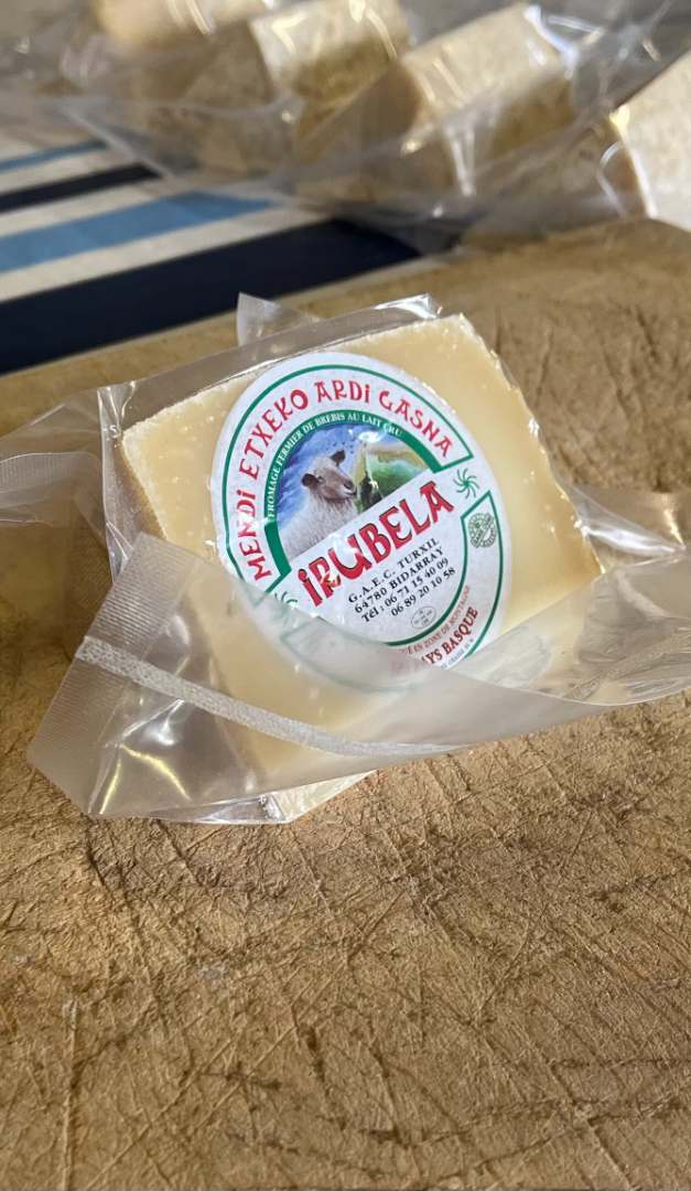 Irubela (tome de brebis fermier au lait cru) : photo du produit rappelé le 16/07/2026