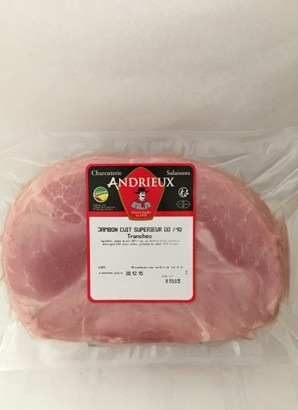 Jambon cuit ac 6tr Andrieux : photo du produit rappelé le 22/10/2025