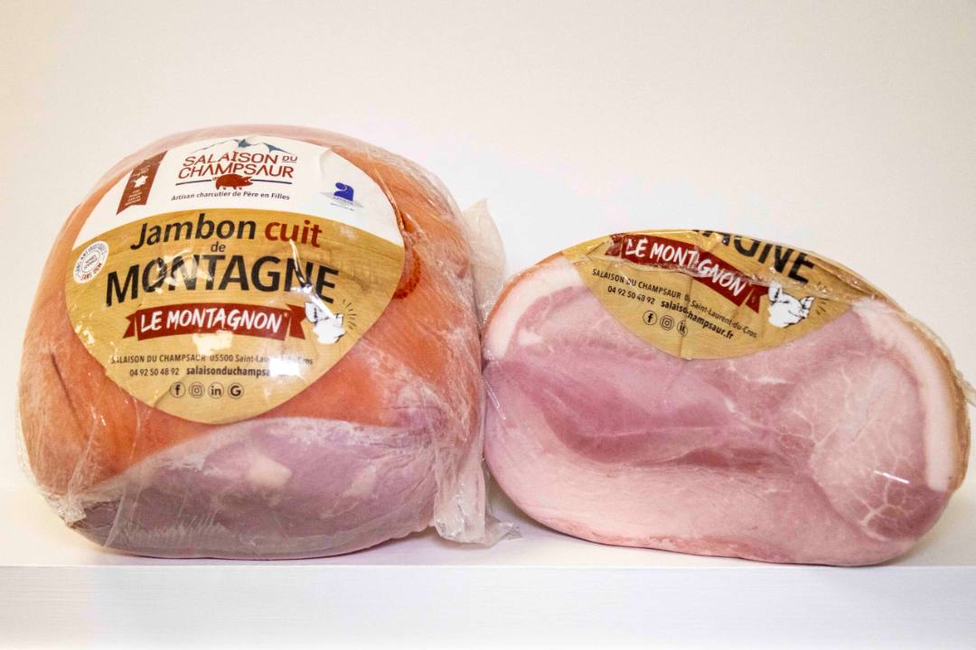 Jambon cuit le montagnon : photo du produit rappelé le 11/12/2025