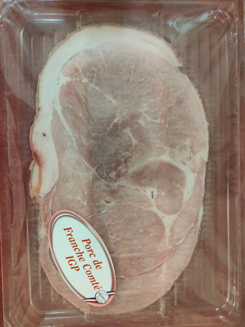 Jambon cuit superieur de region porc de région Au Jambon de Bourgogne : photo du produit rappelé le 21/08/2023
