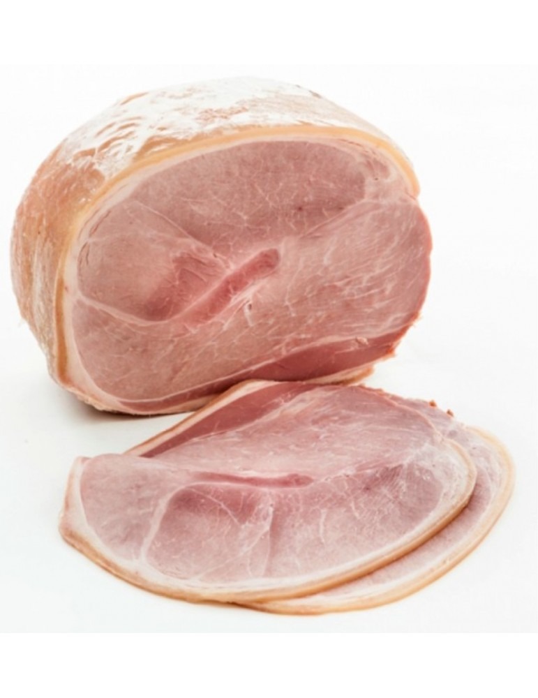Jambon cuit vendu au rayon charcuterie coupe du magasin contact perles : photo du produit rappelé le 21/08/2024