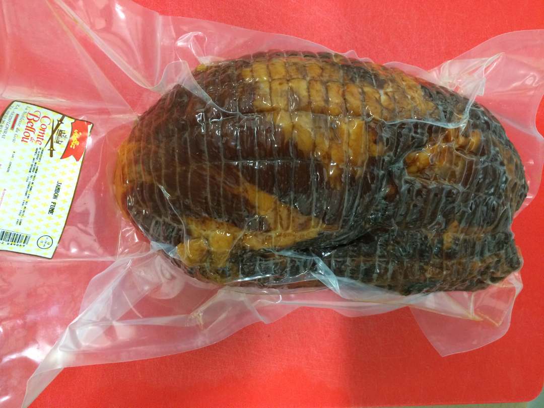 Jambon fumé Comte de Bellou : photo 2 sur 2 du produit rappelé le 01/06/2021