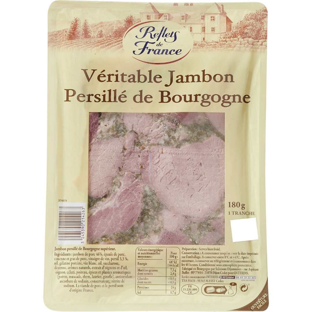 Jambon persille bourgogne Reflets de France : photo du produit rappelé le 20/11/2023