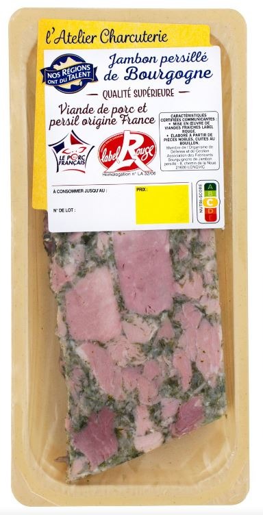 Jambon persille de bourgogne L’Atelier Charcuterie – Nos Régions Ont du Talent : photo du produit rappelé le 21/11/2023