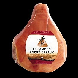 Jambon sec s/os andré cazaux : photo du produit rappelé le 26/03/2025