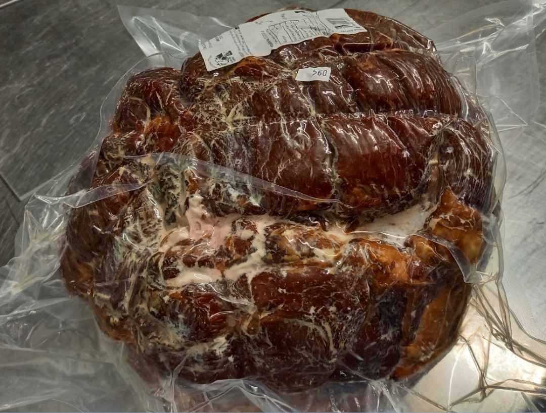 Jambon supérieur fumé cuit sans os bleu blanc coeur Salaisons Renaudot : photo du produit rappelé le 05/02/2024
