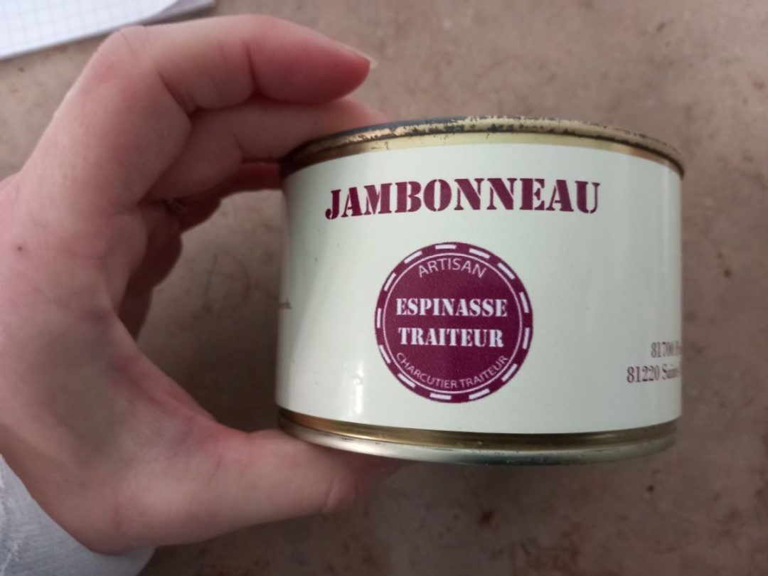 Jambonneau espinasse traiteur : photo du produit rappelé le 24/01/2024