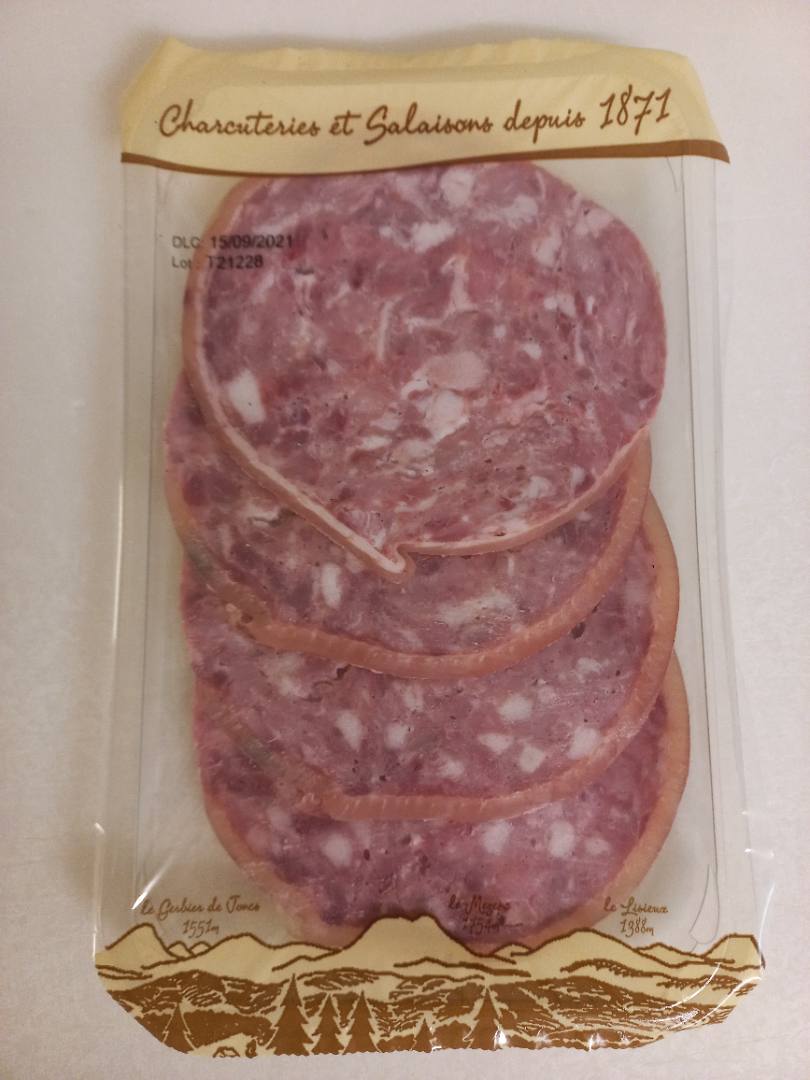 Jambonnette Salaisons de la Haute Ardèche : photo du produit rappelé le 27/08/2021