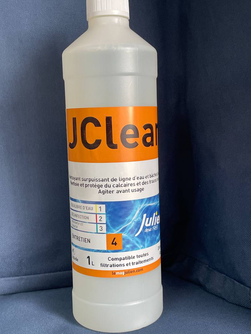 Jclean nettoyant de ligne d'eau : photo du produit rappelé le 29/11/2025