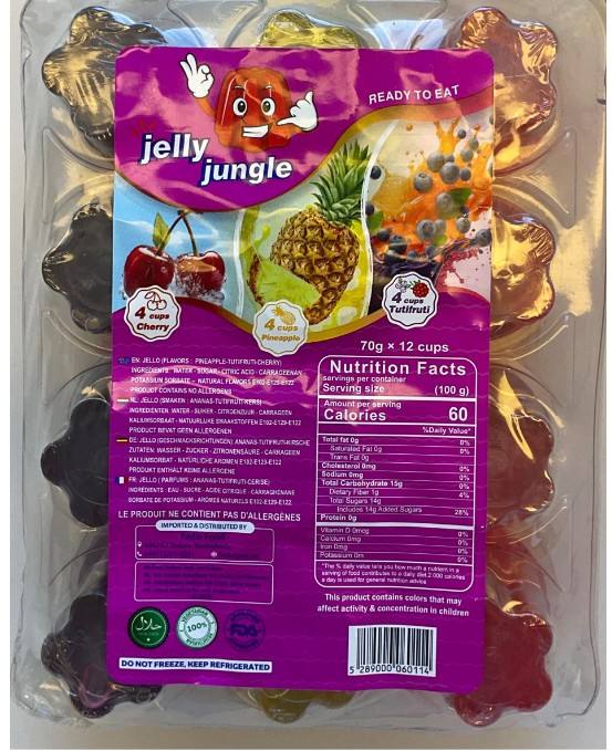 Jelly jungle : photo du produit rappelé le 30/10/2025