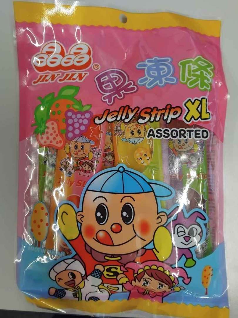 Jelly strip xl Jin Jin : photo du produit rappelé le 31/07/2025