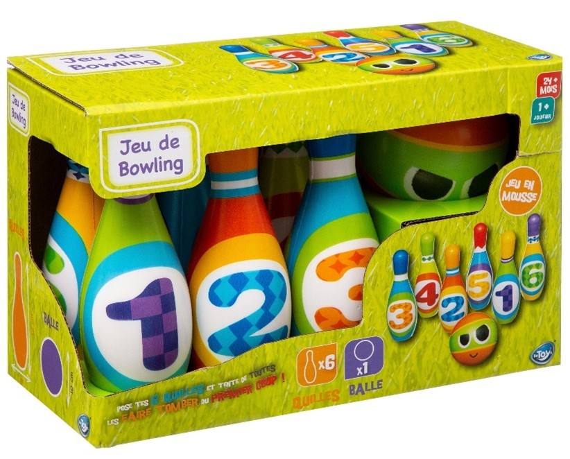 Jeu de bowling Betoys : photo du produit rappelé le 14/04/2021