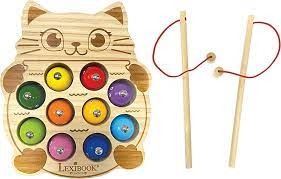 Jgw100kt - chat glouton bio toys – jeu de pêche à la ligne en bois Lexibook : photo 2 sur 2 du produit rappelé le 05/06/2023