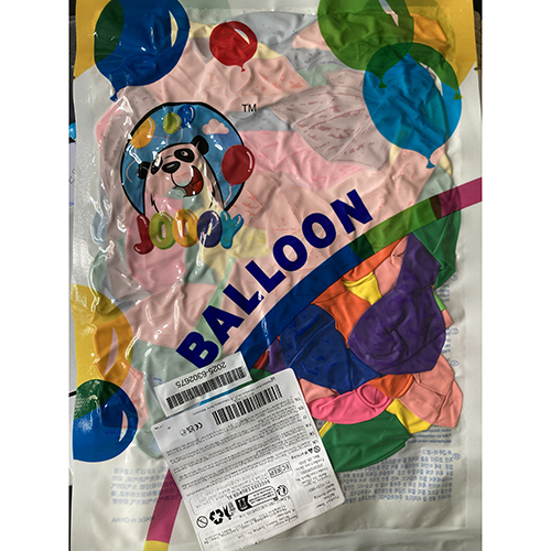Joooy balloon ballons Hrobig : photo du produit rappelé le 17/03/2026