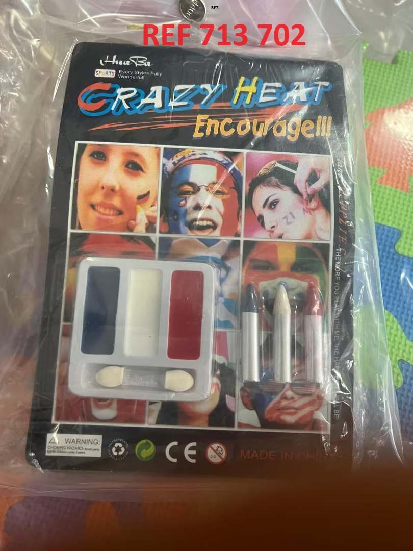 Jouet face paint Crazy Heat : photo du produit rappelé le 28/10/2025