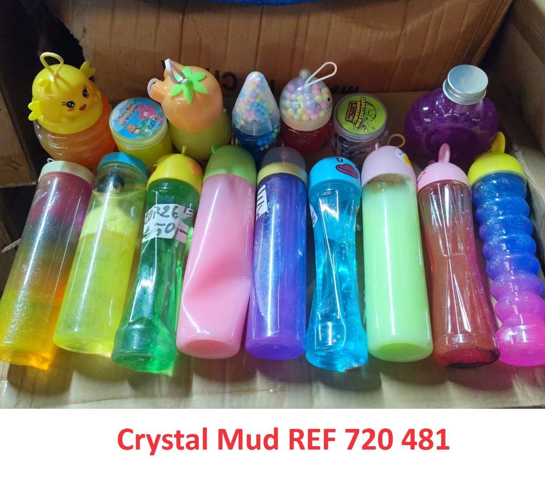 Jouet slime boue de cristal Crystal Mud : photo du produit rappelé le 28/10/2025