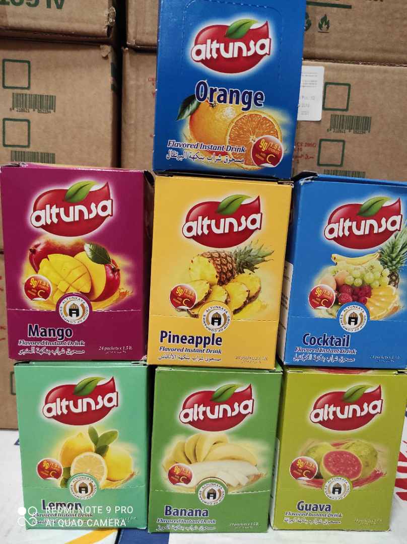 Jus en poudre Altunsa : photo du produit rappelé le 28/10/2021