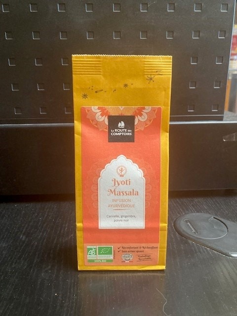 Jyoti massala 800g et 80g La Route des Comptoirs : photo du produit rappelé le 28/04/2023