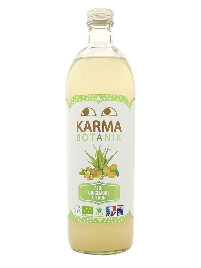 Karma botanik aloe gingembre citron : photo du produit rappelé le 23/04/2021