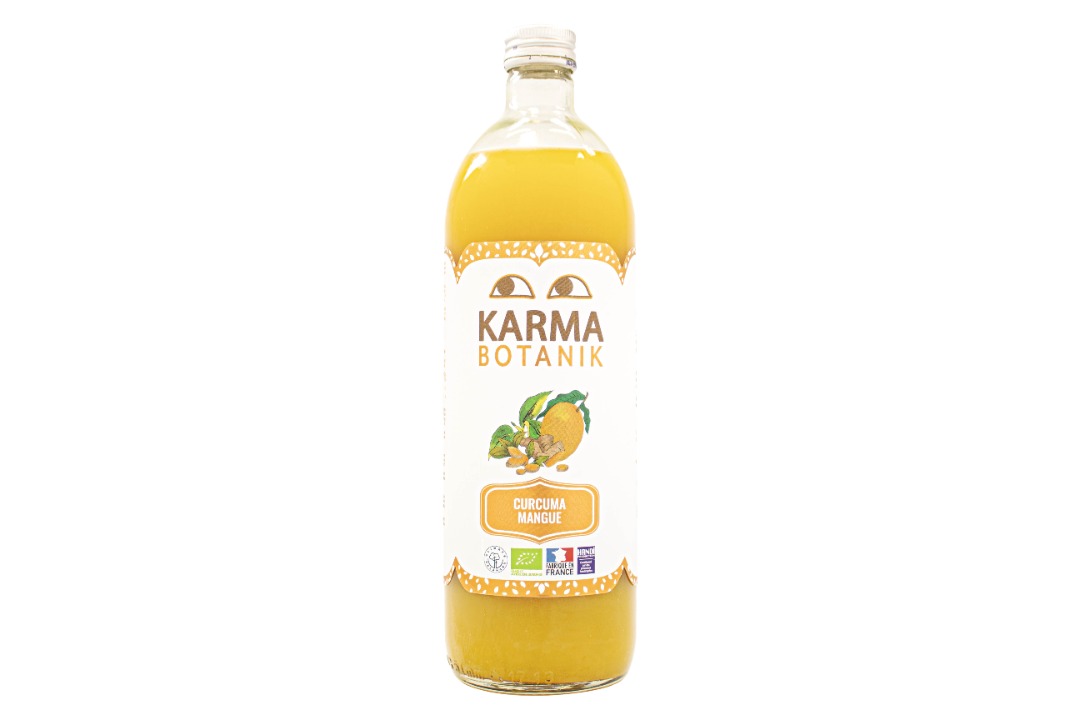 Karma botanik curcuma mangue : photo du produit rappelé le 22/07/2021