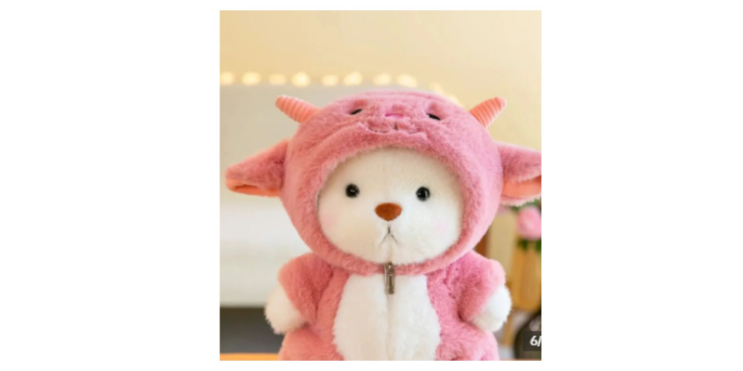 Kawaii bear , animaux en peluche, costume, poupée douce Moon Children : photo du produit rappelé le 13/02/2026