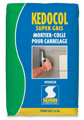 Kedocol mortier gris Semin : photo du produit rappelé le 12/10/2023