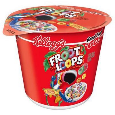 Kellogg's céréales froot loops : photo du produit rappelé le 22/07/2021