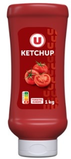 Ketchup nature prix mini flacon souple 560g et tomato ketchup nature : photo 2 sur 2 du produit rappelé le 15/05/2025