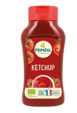 Ketchup Primeal : photo du produit rappelé le 16/08/2023