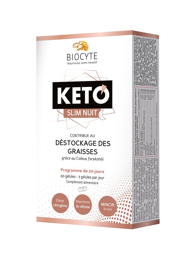 Keto slim nuit : photo 1 sur 2 du produit rappelé le 01/06/2021