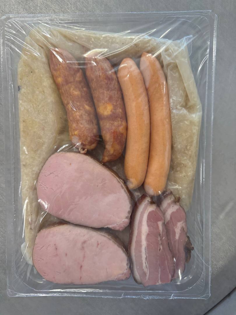 Kit choucroute 2 personnes Au Fume Campagnard : photo du produit rappelé le 15/01/2025