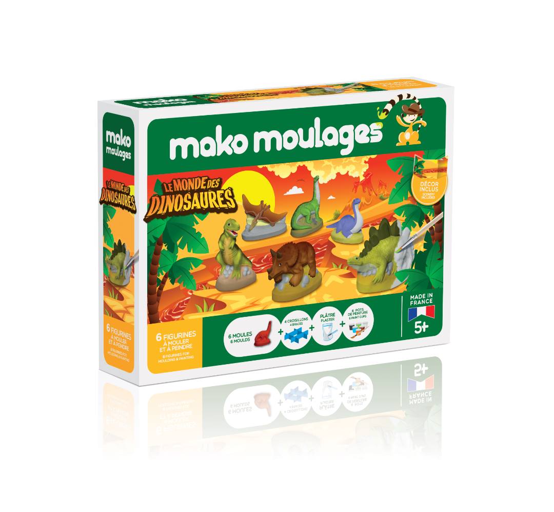 Kit creatif dinosaures Mako Moulages : photo du produit rappelé le 24/04/2023